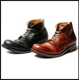 Low Cut Round Head Solid Color Boots - WOMONA.COM