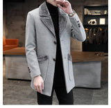 Fur And Leather Overcoat Male - WOMONA.COM