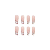 Ballet Armor Fake Nails One Second Wear 24 Pieces Boxed - WOMONA.COM
