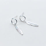 Sweet leaf earrings - WOMONA.COM