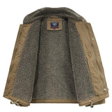 Fleece Lined Padded Warm Keeping Cotton Jacket - WOMONA.COM