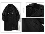 Winter New Mid-length Woolen Coat British Style Men - WOMONA.COM