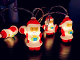 Christmas Decoration LED Santa Claus String Lights - WOMONA.COM