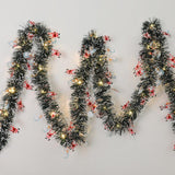 Christmas Ribbon Strip Light Band Atmosphere String - WOMONA.COM