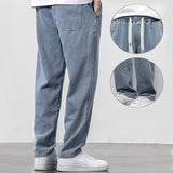 Summer Loose Wide Leg Jeans Pants - WOMONA.COM