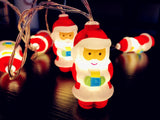 Christmas Decoration LED Santa Claus String Lights - WOMONA.COM