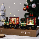 Christmas Gift Train Decoration Small Night Lamp - WOMONA.COM