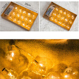 Copper Wire LED Lights Christmas Atmosphere Decorations - WOMONA.COM