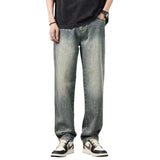 Distressed High Waist Jeans Men's