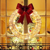 Christmas Garland 50CM Luminous LED Warm Light - WOMONA.COM