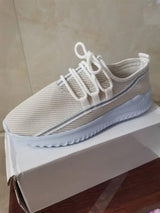 Stripe Sneakers For Women Sports Shoes - WOMONA.COM