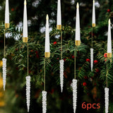 Candle LED Indoor Holiday Christmas Tree Ornaments