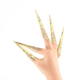 Famous Ethnic Style Ancient Belly Dance Set Dance Props Nails - WOMONA.COM