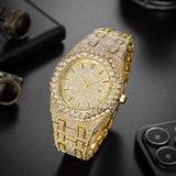 Fashion Starry Diamond Men's Quartz Watch - WOMONA.COM