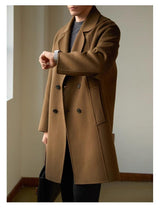 Double-sided Woolen Coat Men's - WOMONA.COM