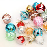 Christmas ball, bright ball, 6cm24 - WOMONA.COM