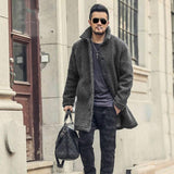 Cotton-padded Mid-length Coat Men's - WOMONA.COM