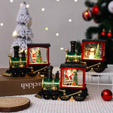 Christmas Gift Train Decoration Small Night Lamp - WOMONA.COM