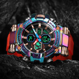 Colorful Alloy Watch Men's Outdoor - WOMONA.COM
