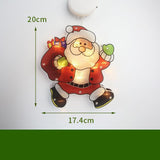 Christmas Decoration Lights Santa Snowman Elk - WOMONA.COM