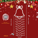 Christmas Bell Hanging Lamp Atmosphere Christmas Tree Decoration - WOMONA.COM