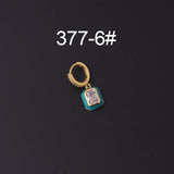 Zircon Pierced Earrings Single - WOMONA.COM