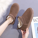 Thickened Plush Boots For Women - WOMONA.COM