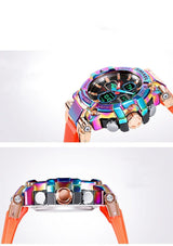 Colorful Alloy Watch Men's Outdoor - WOMONA.COM