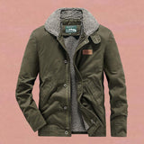 Fleece Lined Padded Warm Keeping Cotton Jacket - WOMONA.COM