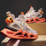 Mesh Breathable Sneakers Casual Men Shoes - WOMONA.COM