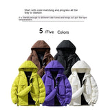Warm Down Cotton Jacket Baggy Coat - WOMONA.COM