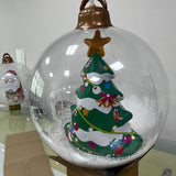 Inflatable Christmas Ball Hanging Crafts - WOMONA.COM