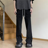 New Mid-waist Casual Pants Loose Trousers - WOMONA.COM