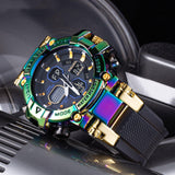 Colorful Alloy Watch Men's Outdoor - WOMONA.COM