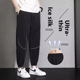 Men's Pants Tappered Casual Pants Men - WOMONA.COM