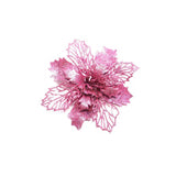 Glitter Artifical Christmas Flowers