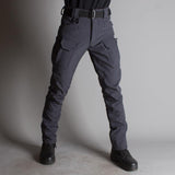 IX7 Shell Tactical Pants Men's Business Shirt Fleece Trousers - WOMONA.COM