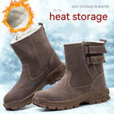 Thickened Warm Boots Labor Insurance Work - WOMONA.COM