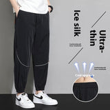 Men's Pants Tappered Casual Pants Men - WOMONA.COM