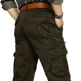 Spring And Autumn Thick Casual Pants Men's - WOMONA.COM