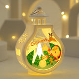 Christmas Candle Lamp Romantic Ornaments - WOMONA.COM