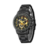 Steel Watch Men's Simplicity Fashion Quartz - WOMONA.COM