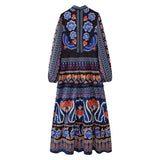 Women's Clothing Printing Stitching Cake Dress