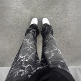 American Retro Washed Bootcut Trousers