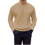 Men's Clothing Knitted Sweater Twisted String Design Sense - WOMONA.COM