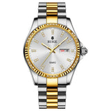Gold Diamond Men's Quartz Watch Waterproof - WOMONA.COM