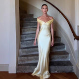 Elegant Sexy Backless Tube Top Off-shoulder Dress