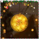 Holiday Decoration Arrangement Hanging Lights Christmas Tree - WOMONA.COM