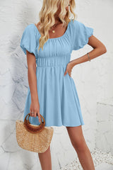 Women's Elegant Slim Waist Dress - WOMONA.COM