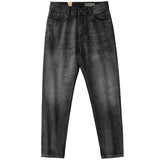 Denim Cotton Men's Heavy Black Denim Jeans